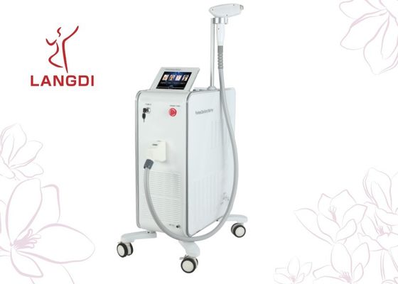 Beauty Salon Máy triệt lông Ống hai cực Tia laze 810 Nm cho phụ nữ