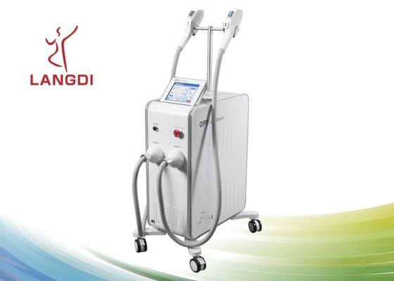 Máy tẩy lông IPL Ống hai cực màn hình cảm ứng