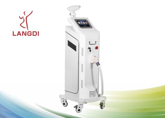 Màn hình LCD 110V 808 Nm Tia laze Ống hai cực Máy tẩy lông IPL Lazer