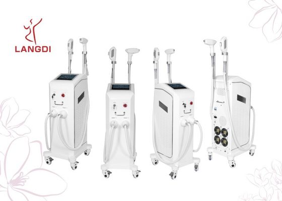 Máy triệt lông Ống hai cực Tia laze 10 thanh với làm mát 10 triệu lần chụp