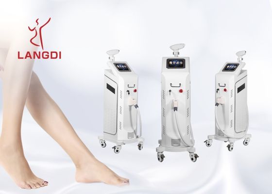 Máy triệt lông Ống hai cực Tia laze 808 vĩnh viễn không đau có thể điều chỉnh 400ms
