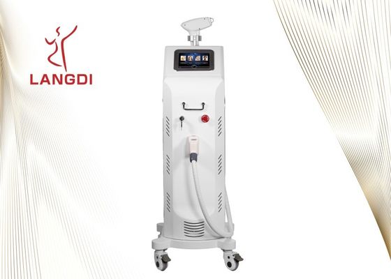 Máy triệt lông Ống hai cực Tia laze 808 vĩnh viễn không đau có thể điều chỉnh 400ms
