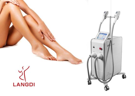 2 tay cầm Công nghệ OPT SHR IPL + DIODE LASER để Triệt lông / Trẻ hóa Da