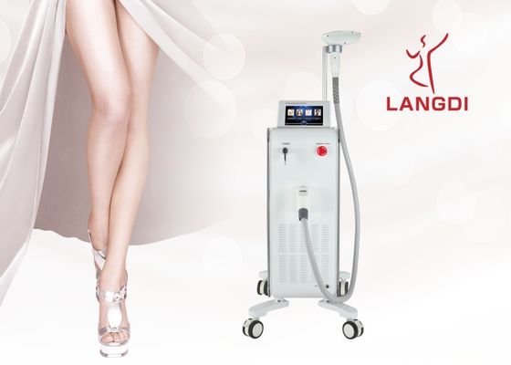 4 Hệ thống làm mát Máy triệt lông Ống hai cực Tia laze 808nm cho phòng khám y tế