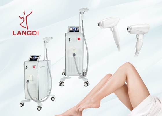 Diode Laser Diode triệt lông di động 808 Năng lượng điều chỉnh điểm đóng băng